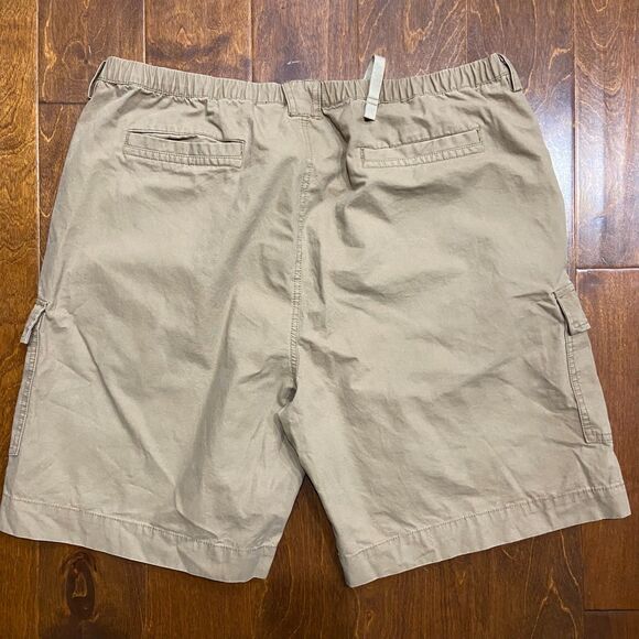 Boston Traders Vintage NWT Cargo Utility Tan Brown Shorts Cotton Men's Size XL - Picture 4 of 7